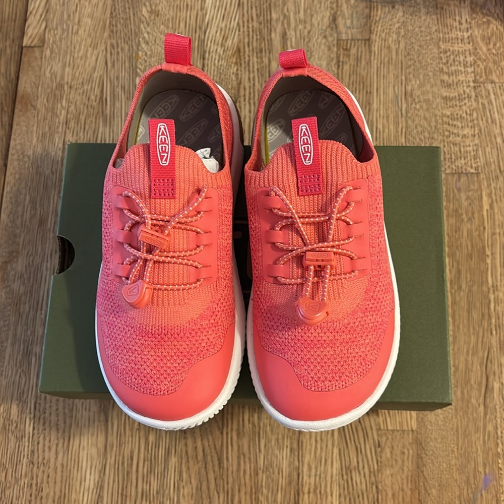 Keen Little Kids' KNX Knit Sneaker Size 13